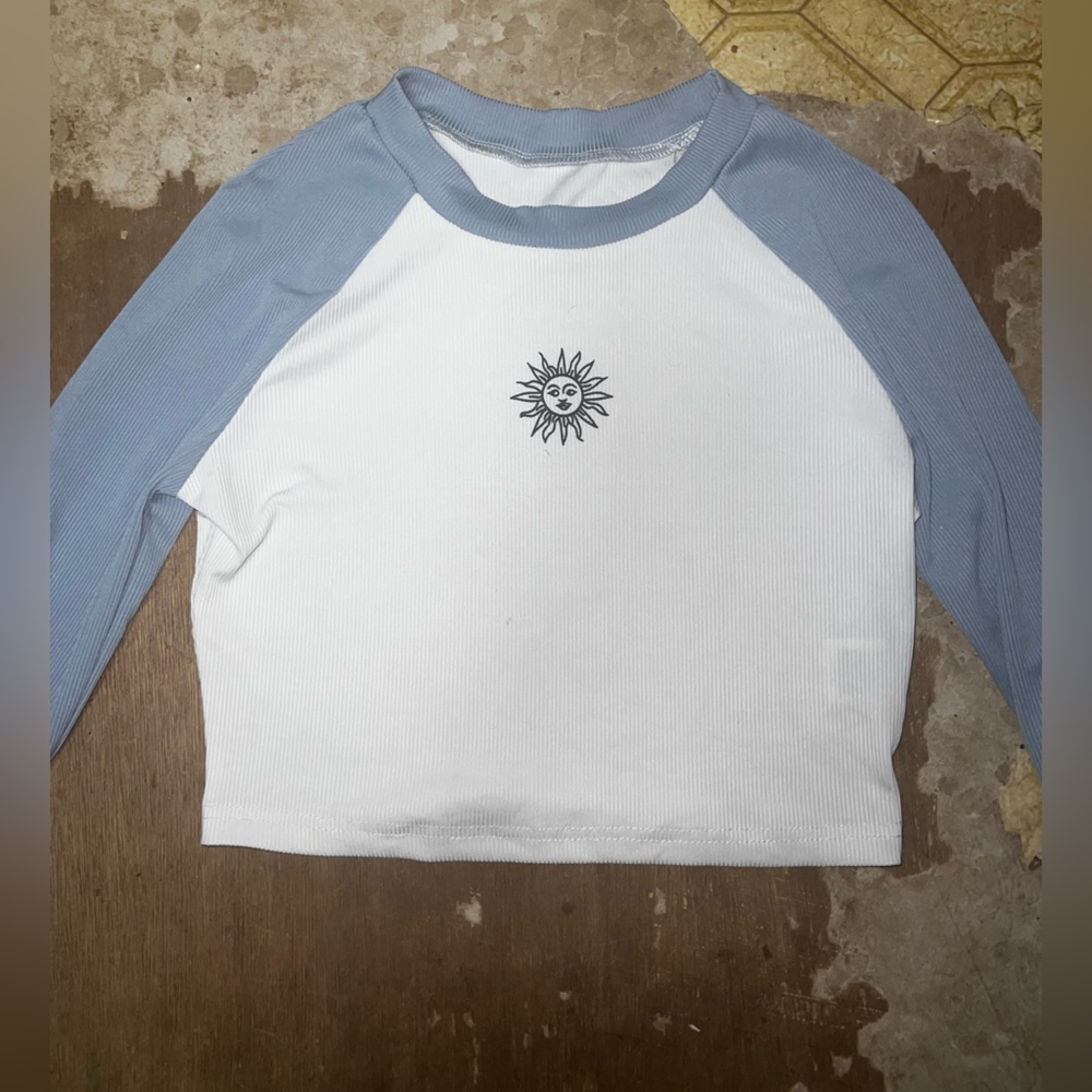 Shein cropped shirt